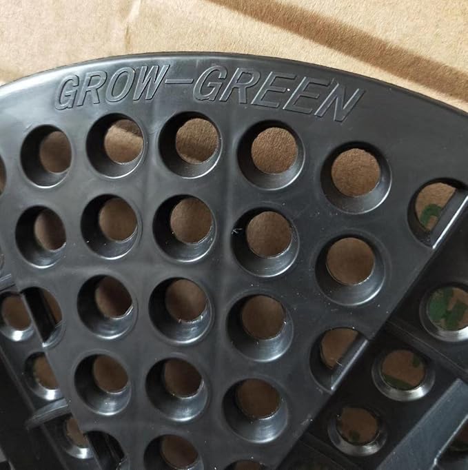 3 Gallon air Pruning pots New Plastic Nursery Pot Fruit Vegetable Garden self-Planting pots (10), Black (3G-10P)