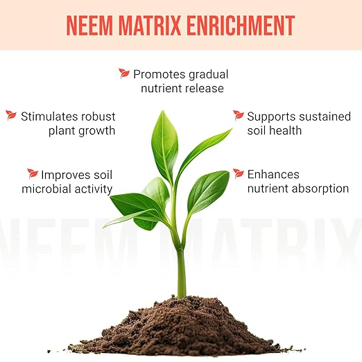 Eden Vegetables & Leafy Greens Organic Enriched Fertilizer - Neem Plant Food 7-7-7 Enriched Formula for Perfect Nitrogen, Phosphorous & Potassium Balance (5 lbs)