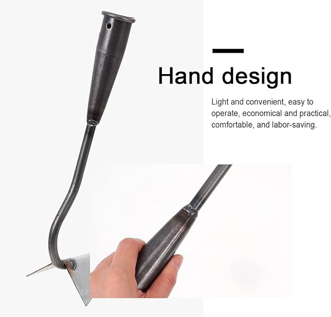 DOITOOL Hand Tools Hand Tools Hand Tools Garden Hoe for Weeding Planting Digging Hoe for Soil Leveling and Other Gardening Work Lawn Dethatcher Lawn Dethatcher Lawn Dethatcher