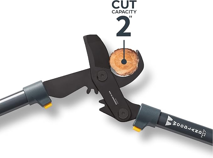 Woodland Tools Co. Super Duty 32" MaxForce Lopper – Gear-Powered Tree Cutter & Branch Trimmer for Effortless Pruning and Superior Gardening Performance