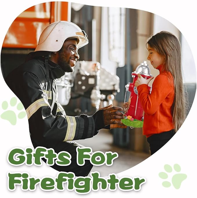 Large Dog Fire Hydrant Pee Post Training Statues with Snail Puppy Pee Training Post Resin Garden Fire Hydrant Figurines for Indoor Outdoor Decor