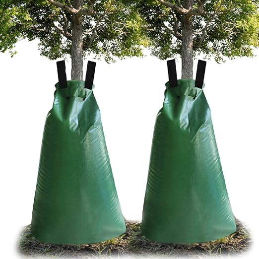 vensovo 2 Pack Tree Watering Bag - 20 Gallon Slow Release Tree Automatic Irrigation Bag with Zipper