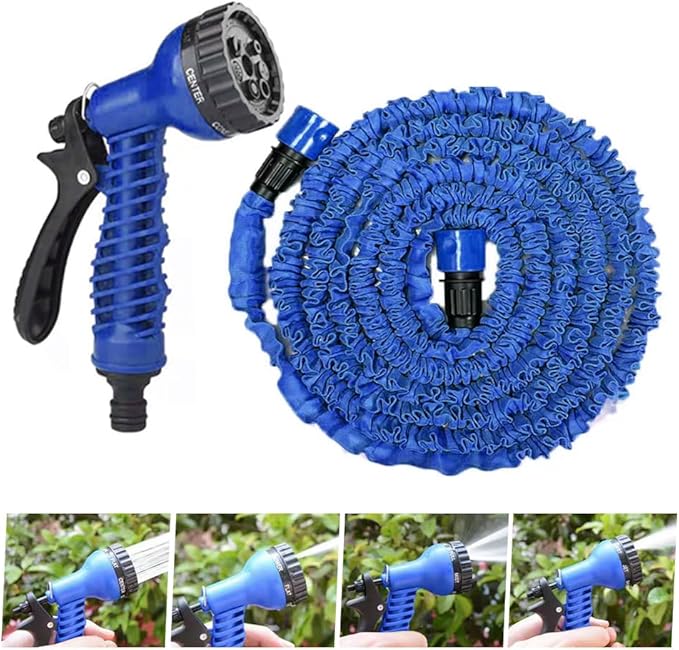 Garden Tools Set 25 Piece, Succulent Tools Set Included, Heavy Duty Stainless Steel Gardening Tools,Ergonomic Handle Tools,Storage Tote Bag,295 inch Flexible Water Pipe,Ideal Gifts for Women