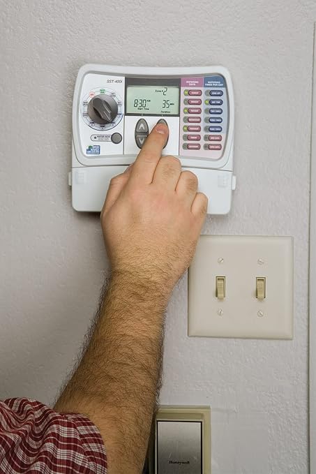 Rain Bird SST400IN Simple-to-Set Indoor Sprinkler/Irrigation System Timer/Controller, 4-Zone/Station (this New/Improved Model Replaces SST400I)