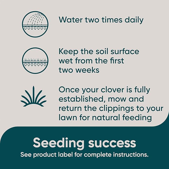 Scotts Pursue Clover Lawn, Rich in Natural Ingredients, 2 lbs.