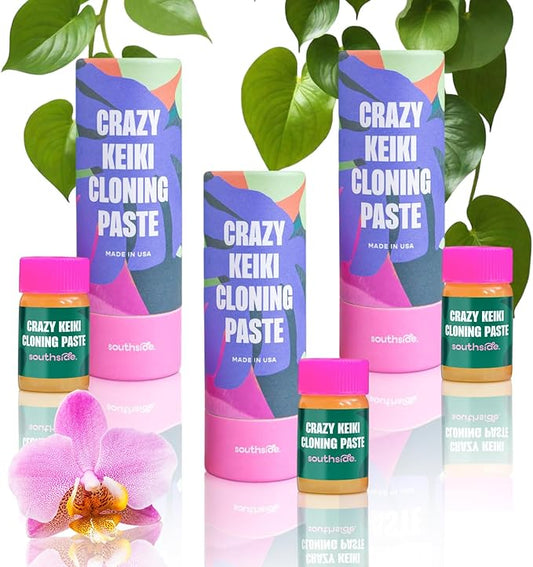 Keiki Cloning Paste by Southside Plants - Miracle Growth for Orchids & Houseplants - Generate New Life with Cytokinin, Hormones & Vitamins - 0.25oz x 3