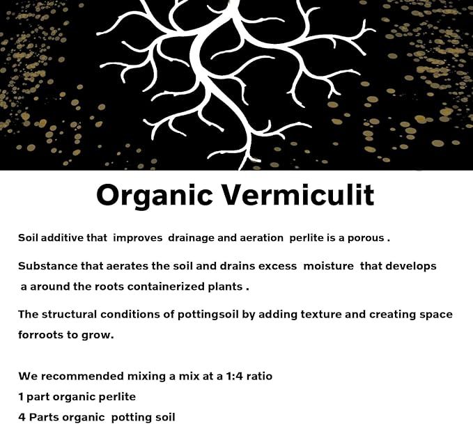 30 QT Professional Grade Horticultural Organic Vermiculite (30 QT, Vermiculite)