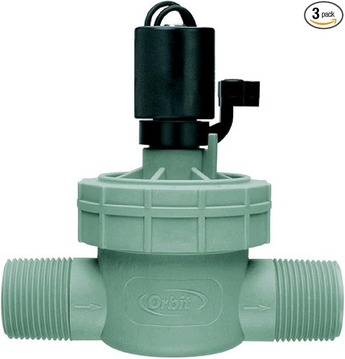 20 Pack - Orbit 1 Inch Male Threaded Jar Top Automatic Sprinkler Irrigation Valve