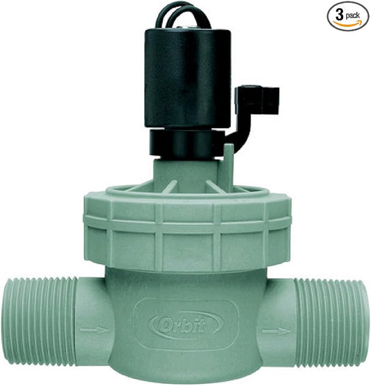 20 Pack - Orbit 1 Inch Male Threaded Jar Top Automatic Sprinkler Irrigation Valve