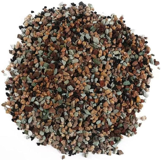10LB Mix Lava Rocks for Plant Gravel Pebbles for Bonsai Succulent Potting Soil, Top Dressing and Terrarium Plants,