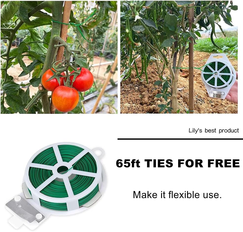 50 Pack 6ft Bamboo Plant Stakes for Wood Garden Sticks，Wooden Plant Supports，Bamboos，Bamboo Trellis，Crafts, More Size Choices 8"/12"/16"//2'/3'/4'/5'/6'