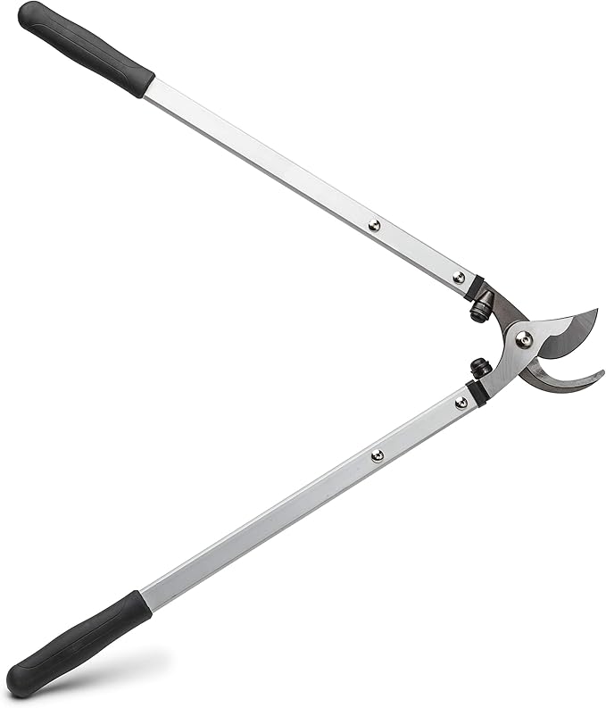 Kings County Tools Heavy Duty Multi-Purpose Branch and Tree Lopper | Sharp & Thick Drop Forged Steel Blades | Won't Flex When Cutting Wood | 28.25" Long with 22" Aluminum Handle