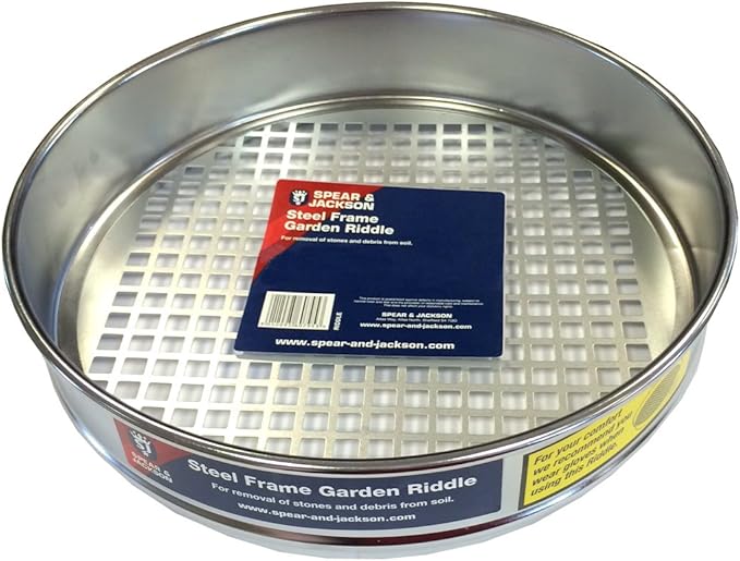 Spear & Jackson Garden Riddle Steel, 31.5x31.5x7 cm