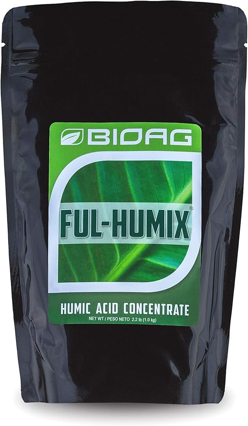 Ful-Humix Organic Humic Acid Soil Dry Amendment, Increases Yield, Nutrient Uptake for All Plants, Lawn (1 kg)