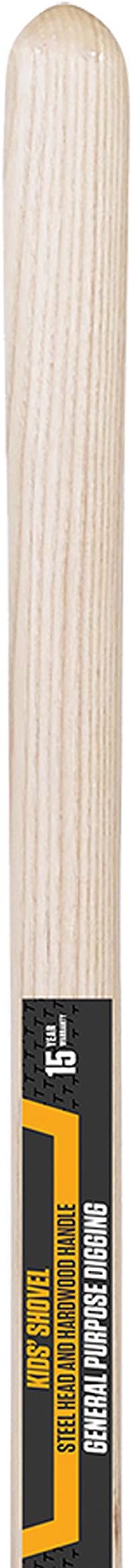 True Temper KSM Kids Round Point Shovel with Hardwood Handle, 36 Inch, Assorted