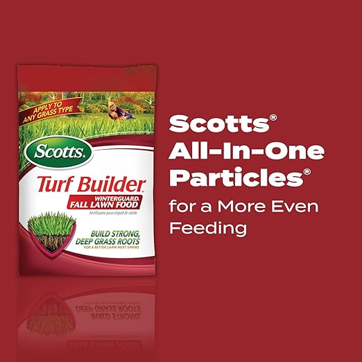 Scotts Turf Builder WinterGuard Fall Lawn Fertilizer for All Grass Types, 4,000 sq. ft., 10 lbs.