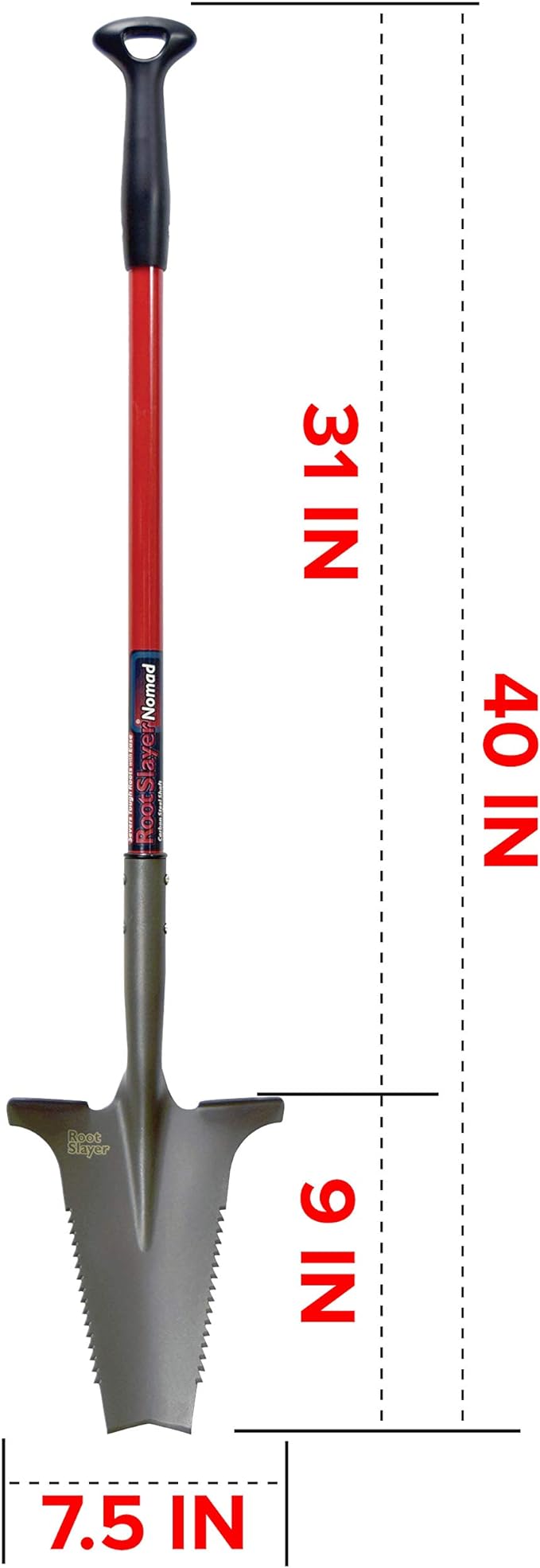 Radius Garden 22311 Root Slayer Nomad, Root Slayer Nomad, Red