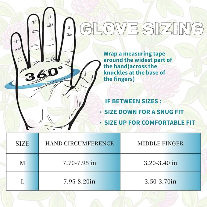 Thorn Proof&Puncture Resistant Gardening Gloves with Grip,Garden Gloves for Women, Leather Work Gloves,Gifts