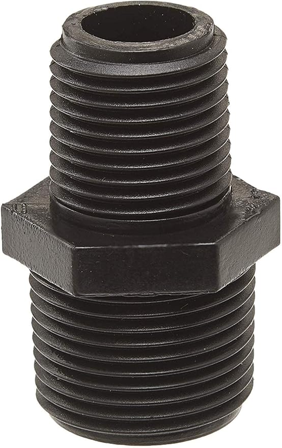 10 Pack - Orbit 1/2" to 3/4" Sprinkler Riser Adapter Converts .50" Irrigation Pipe to .75"