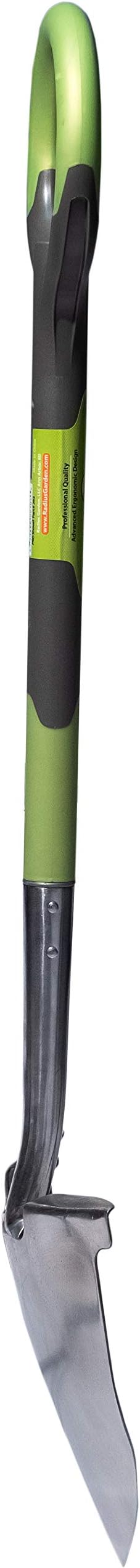 Radius Garden 202 PRO Ergonomic Stainless Steel Shovel, Original Green