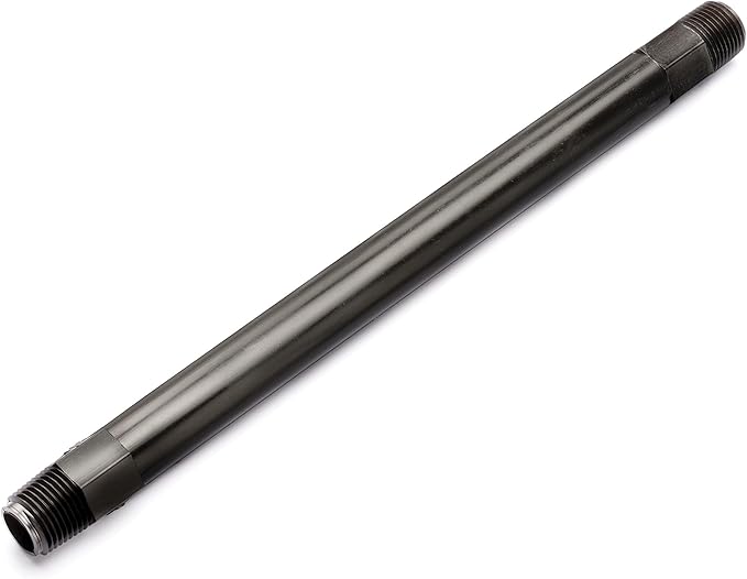 Rain Bird RISER12 PVC Spray Head Riser, 1/2" Male Pipe Thread x 1/2" Male Pipe Thread, 12" Length