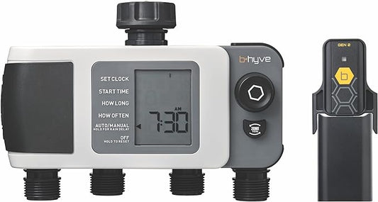 Orbit 24639 B-hyve XD 4-Port Smart Hose Watering Timer with Wi-Fi Hub