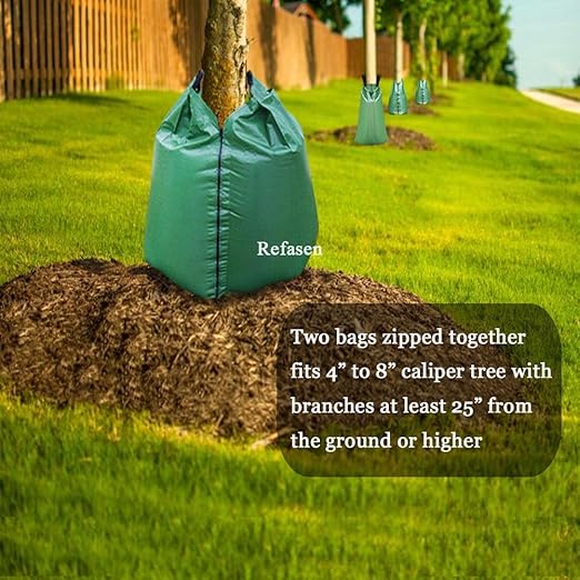 Tree Watering Bag, 20 Gallon Water Bags for Trees Slow Release Drip Irrigation Bag for Trees (6 Packs)