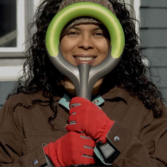 Radius Garden 212 PRO Stainless Steel Garden Bulb Auger, Green