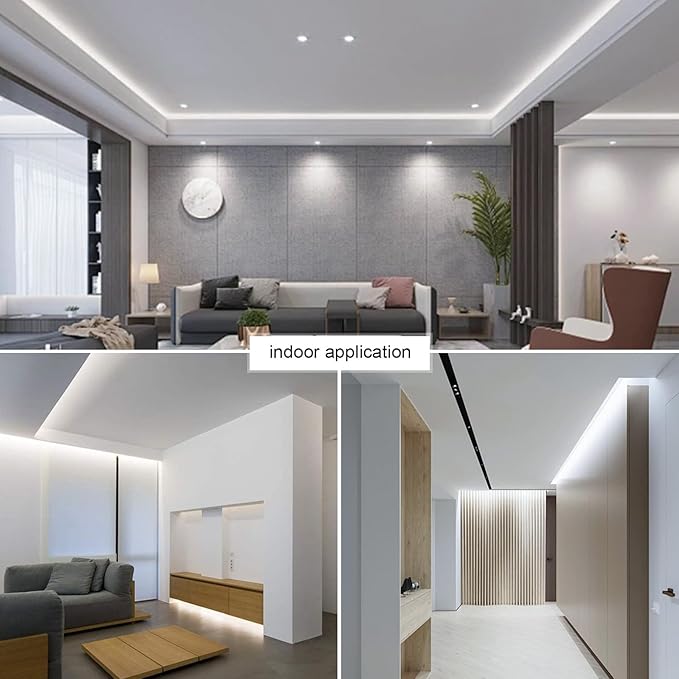 Outdoor LED Strip Lights Waterproof 6500K,98.4ft/30M IP65 High Density LED Tape Light,3600 LEDs/Reel Rope Lights for Home, Balcony, Roof, Backyard, Patio, Garden