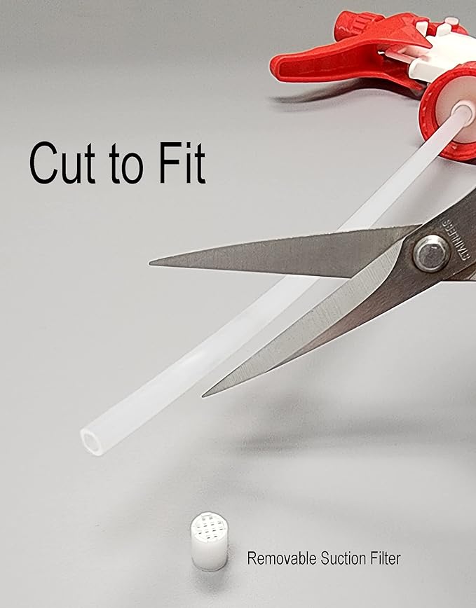 ljdeals 12 Pack Heavy-Duty Trigger Sprayer Replacement Nozzles, Leak-Free, Chemical Resistant, Comfortable Grip, Fit 28-400 16oz/32oz Bottles, Multi-Purpose Tool for Cleaning, Gardening and more…