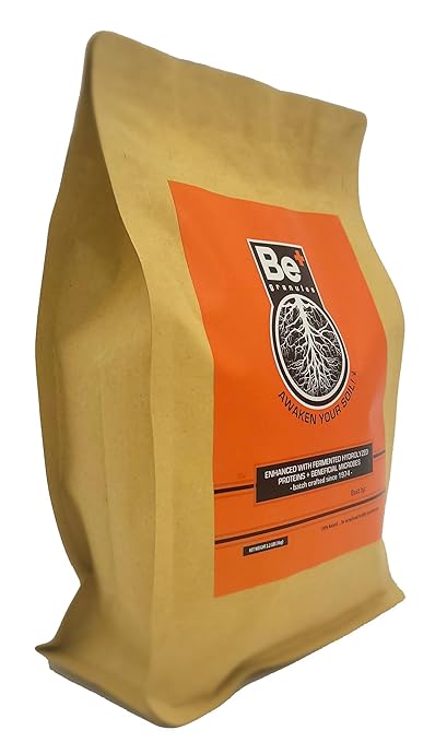 2.2 lb (1 kg) Be+ Granular Bio-Fertilizer +Amino Acids +Beneficial Microbes