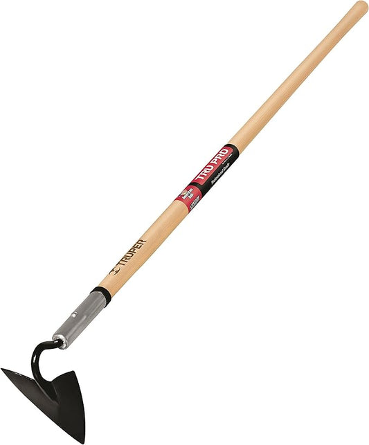 Truper 33572 Tru Pro 5-Inch Forged Warren Hoe, Ash Handle, 54-Inch