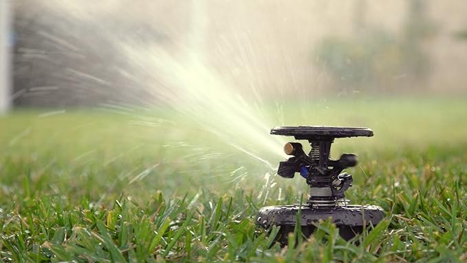 Rain Bird AG-5 All Gallonage Pop-Up Impact Sprinkler, Adjustable 20° - 360° Pattern, 24' - 45' Spray Distance