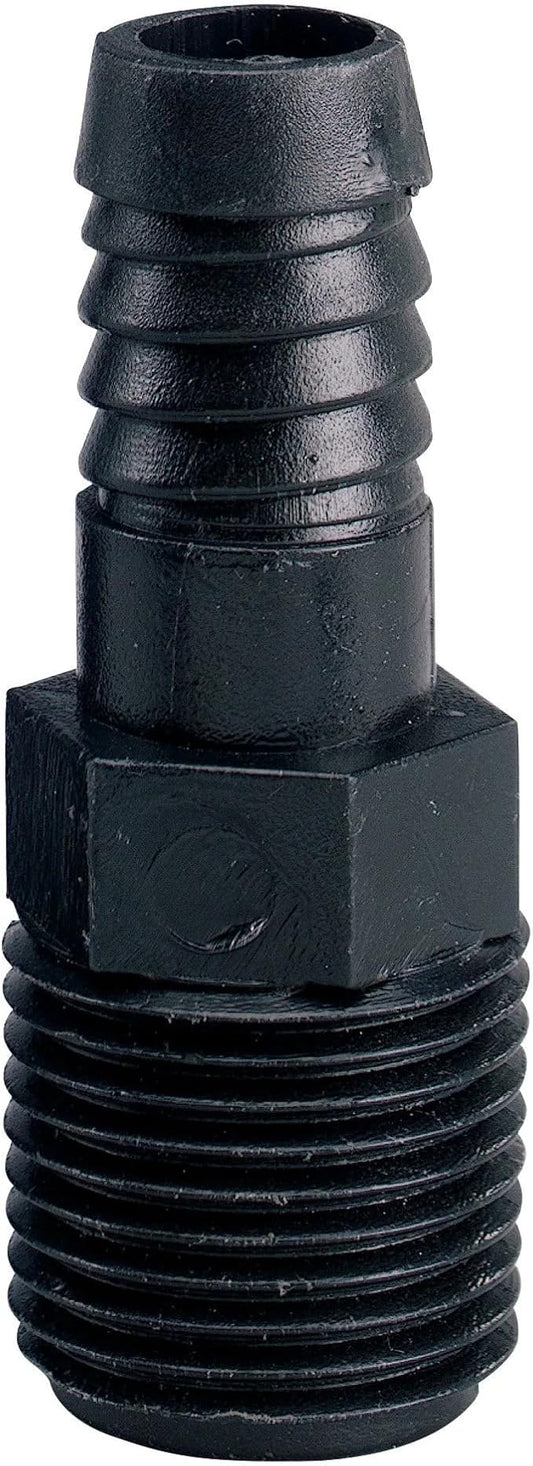 Orbit 94344 - 3/4" MPT x 1/2" Barb Riser Flex Sprinkler Swing Pipe Adapter