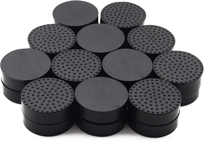 24 Pack Invisible Pot Feet with Enhanced Non-Slip Surface Grip Plant Pots and Flowers, Solid Rubber Pots Risers, Pot Lifters for Indoor or Outdoor Planters