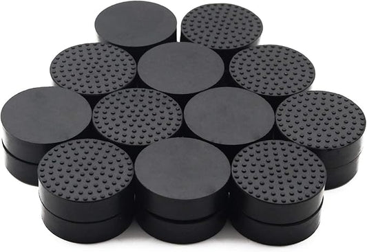 24 Pack Invisible Pot Feet with Enhanced Non-Slip Surface Grip Plant Pots and Flowers, Solid Rubber Pots Risers, Pot Lifters for Indoor or Outdoor Planters