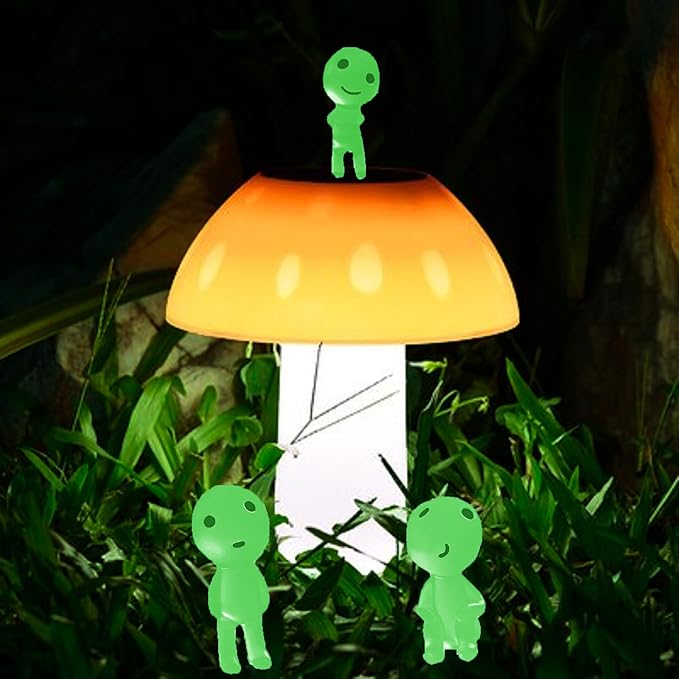 Luminous Ghost Tree Elves Glow in Dark Nightlight Landscape Garden Accessories Indoor Room Ornaments Outdoor Yard Lawn Decoration 10pcs