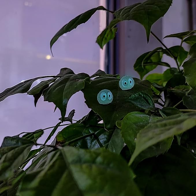 8pcs Plants Magnets Tiny Dust Bunnies Pins Charms Funny Potted Plant Safe Magnets Cute House Plant Accessories,Christmas Decoration Gift for Plants Lovers