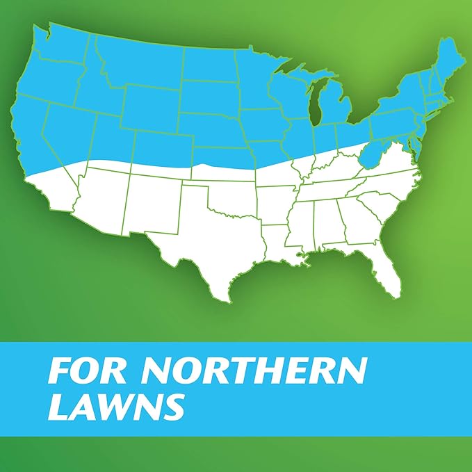 Scotts Turf Builder Grass Seed Kentucky Bluegrass Mix, Continuously Self-Repairs to Withstand Wear and Tear, 3 lbs.