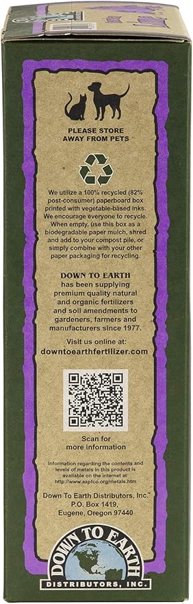 Down to Earth Organic Garden Lime Calcium Carbonate, 5lb