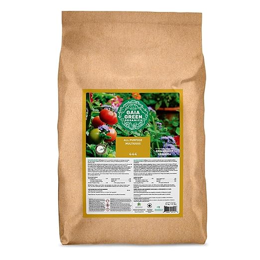 GAIA GREEN All Purpose Soil Supplement for Resilient Crop Growth Ideal for Household Plants, Urban Gardens, Lawns, and Greenhouses, 10 Kilos