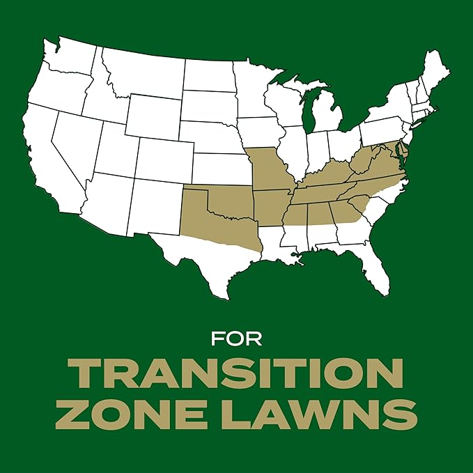 Scotts Turf Builder Rapid Grass Southern Gold Blend for Tall Fescue Lawns, Combination Seed and Fertilizer, 16 lbs.