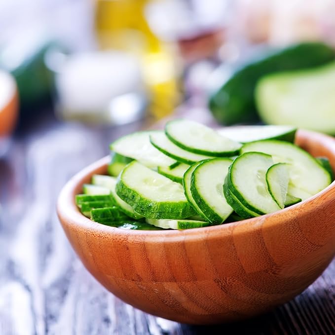 Straight Eight Cucumber Seed for Planting - Over 90 Heirloom Seed Pack - Non-GMO Pickling Cucumber Seeds for Planting Indoors or Outdoors