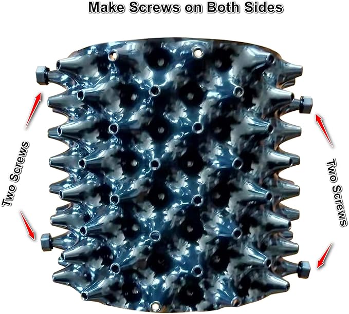 3 Gallon air Pruning pots New Plastic Nursery Pot Fruit Vegetable Garden self-Planting pots (10), Black (3G-10P)