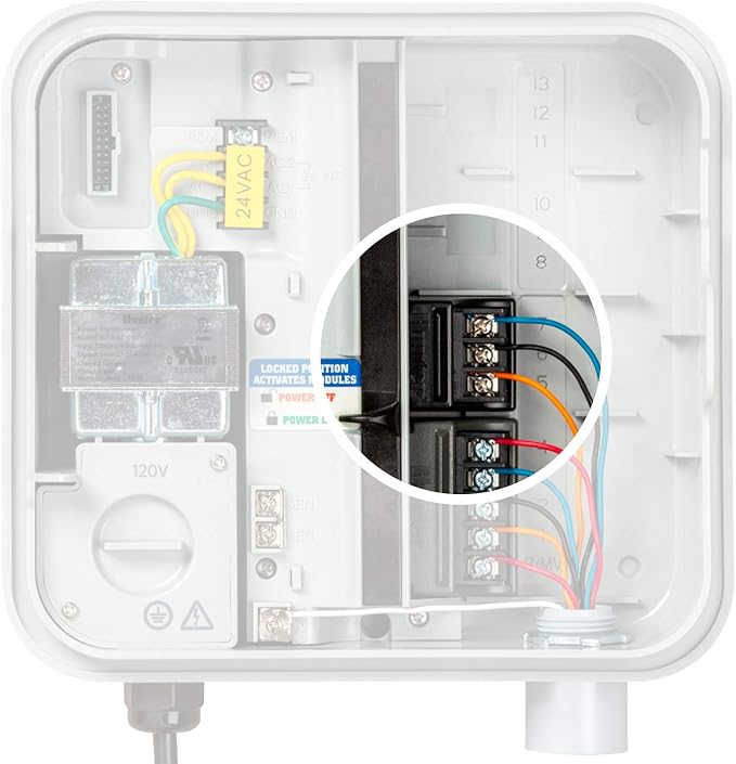 Hunter Industries PCM300 PCM-300 3-Station Module for Pro-C and HPC Irrigation Controller, Black