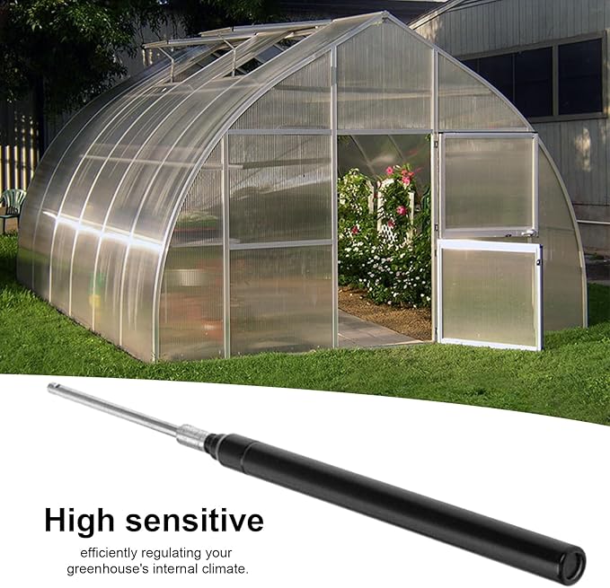 HUATOL Greenhouse Automatic Vent Opener, Solar Roof Vent Opening Kits, Greenhouse Vent Opener Dual Spring Up to 33lbs for Hothouse Cold Frame Gardening Tools