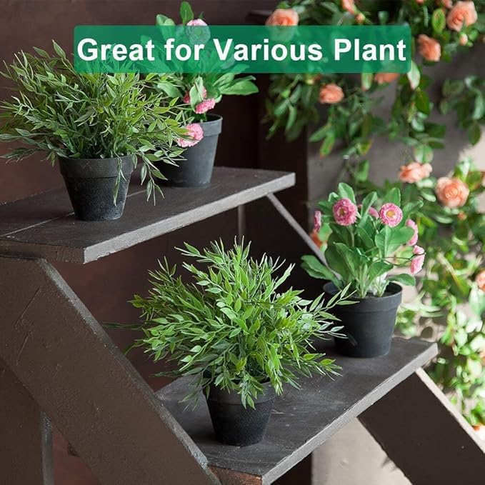 vensovo 3 inch Black Terracotta Clay Pots for Plants with Saucer - 12 Pack Small Terra Cotta Planter Great for Garden Windowsill Indoor & Outdoor Wedding Favors Gifts