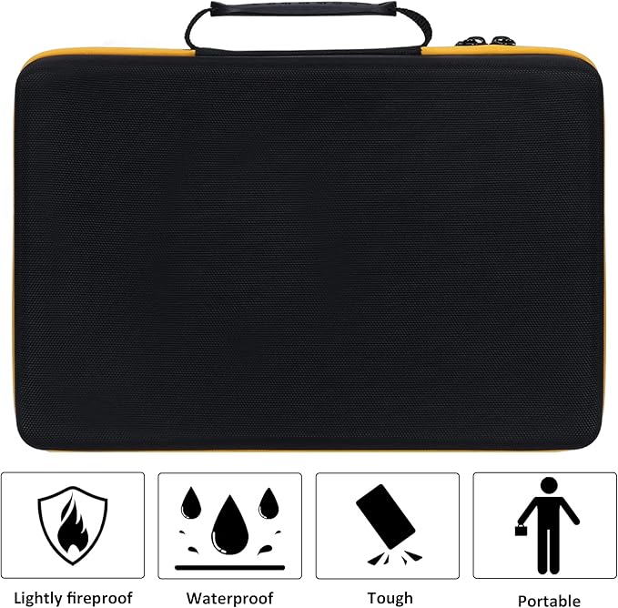 Khanka Hard Storage Case Replacement for DEWALT 20V MAX Cordless Pruning Shears Garden Tool (DCPR320B), Case Only