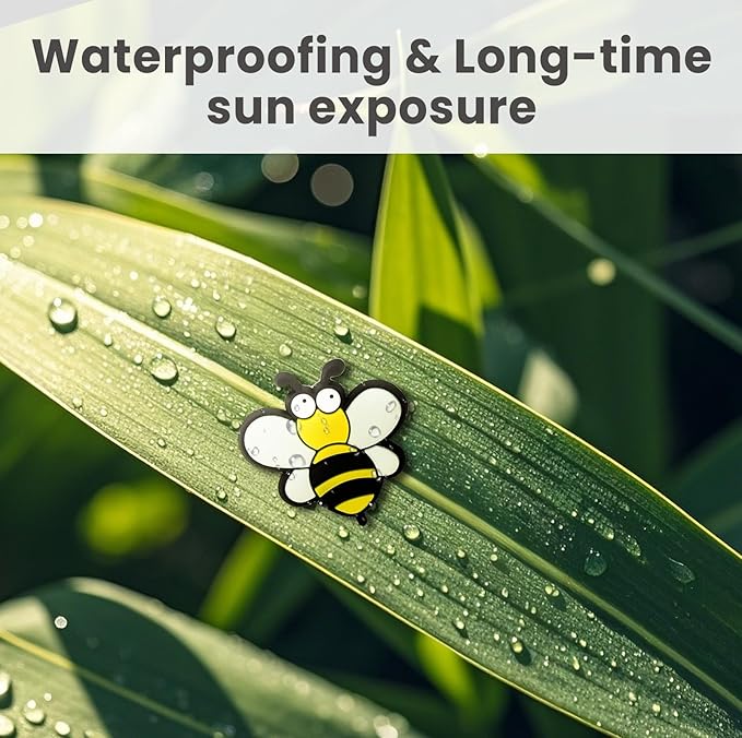 Plant Magnets for Potted Plants, 12pcs Plant Decorations Plant Magnet Eyes Fun Face Plant Charms for Plant Lovers Friends Unique Gifts, Indoor Outdoor Office Plants Accessories