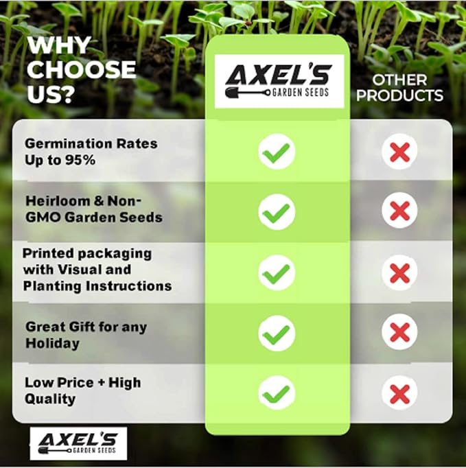 Okra Seeds for Planting - Plant & Grow Blondy Okra in Home Outdoor Garden - Heirloom & Non GMO - Planting Instructions for Abundant Harvests, Great Gardening Gift, 1 Packet